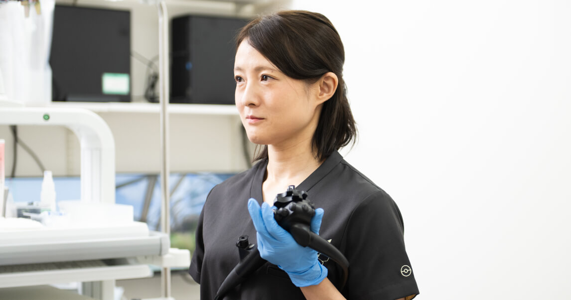 女性医師による対応で安心して検査を受けられます