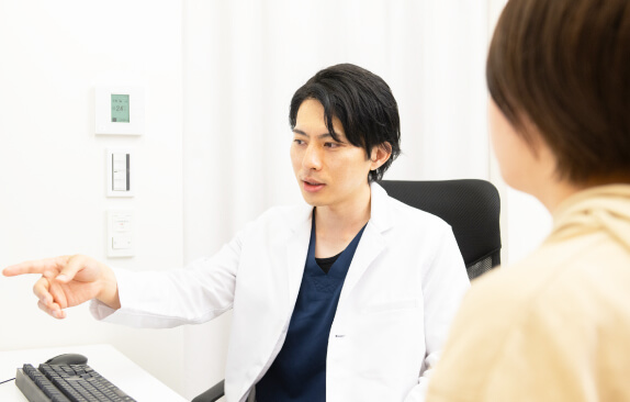 医師からの結果説明