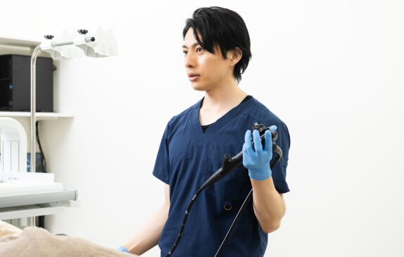 内視鏡室での検査